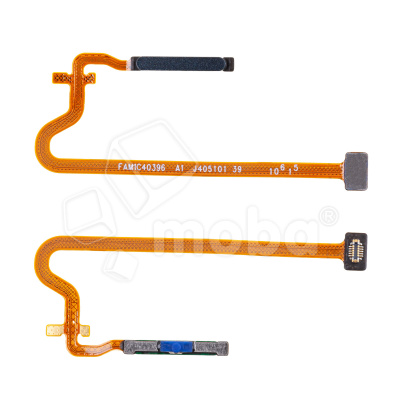 Шлейф для Realme C51/Note 50 (RMX3830/RMX3834) сканер отпечатка пальцев Черный