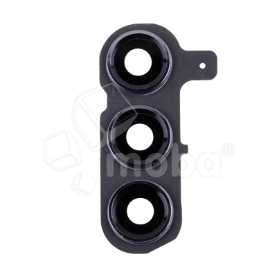 Стекло камеры для Samsung Galaxy S24+ (S926B) в сборе с рамкой Черный