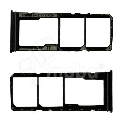 Держатель SIM для Xiaomi Redmi 15C 4G/Poco C85 4G (25078RA3EY/25078PC3EG) Черный