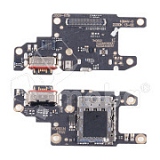 Шлейф для Xiaomi Redmi Note 13 Pro 5G (2312DRA50C/2312CRAD3C/2312DRA50G/2312DRA50I) плата на системный разъем/разъем SIM/микрофон