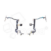 Шлейф для iPhone 11 Pro (A2215) на кнопку включения/микрофон/вспышку - Премиум