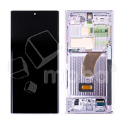 Дисплей для Samsung Galaxy S23 Ultra (S918B) модуль с рамкой Лавандовый - OR (SP)
