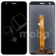 Дисплей для Itel A27 (A551L) в сборе с тачскрином Черный - Оптима