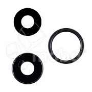 Стекло камеры для iPhone 16e (A3408/A3409/A3410/A3212) Черный