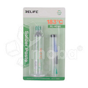 Паста паяльная Relife RL-403S (40 г, среднетемпературная 183°C, в шприце)