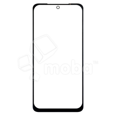 Стекло для переклейки Xiaomi Redmi Note 10/10s/Poco M5s (M2101K7BNY/2207117BPG/M2102K7AG) в сборе с OCA пленкой Черный - OR (Mitsubishi)