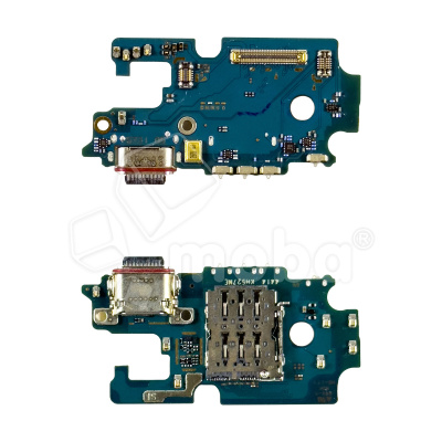 Шлейф для Samsung Galaxy S25 FE (S731B) плата системный разъем/разъем SIM/микрофон - Премиум