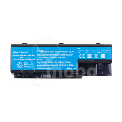 Аккумуляторная батарея для ноутбука Acer Aspire 5520, 5530, 5710, 5720, 5730, 5910, 5920, 5930, 5942 (AS07B31) 5200 mAh