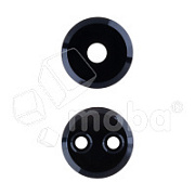 Стекло камеры для Xiaomi Redmi 13C 4G (23100RN82L) (комплект 2 шт.) Черный