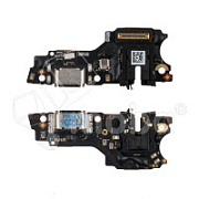 Шлейф для OPPO A53 (CPH2127) плата на системный разъем/разъем гарнитуры/микрофон