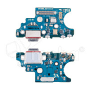 Шлейф для Samsung Galaxy S20 (G981U/America/EU version) плата системный разъем/микрофон - Премиум