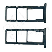 Держатель SIM для Huawei Honor 8A/8A Pro/8A Prime (JAT-LX1/JAT-L41) Синий