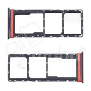 Держатель SIM для Infinix Hot 40i (X6528B) Голубой