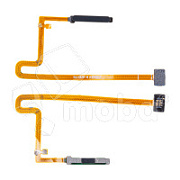 Шлейф для Realme 10 4G (RMX3630) сканер отпечатка пальцев Черный