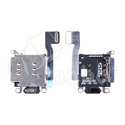 Шлейф для iPhone 13 (A2635) на разъем SIM - Премиум