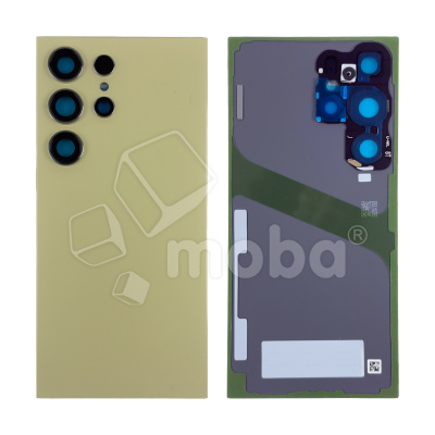 Задняя крышка для Samsung Galaxy S24 Ultra (S928B) Желтый - OR