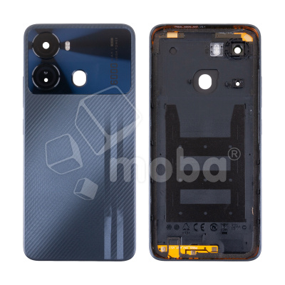 Задняя крышка для Itel P40 (P662LN) Черный - Премиум