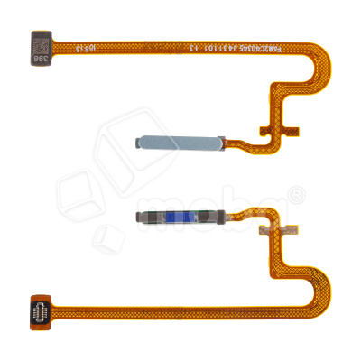 Шлейф для Realme C55 (RMX3710) сканер отпечатка пальцев Зеленый