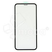 Защитное стекло "Премиум" для iPhone X/Xs/11 Pro Черный (Закалённое+, полное покрытие)