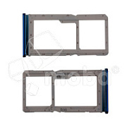 Держатель SIM для Xiaomi Redmi Note 8 Pro (M1906G7T) Синий
