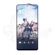 Защитное стекло "Матовое" для Xiaomi Redmi Note 10 Pro 4G/11 Pro 4G/5G/11E Pro/11 Pro+ 5G/12 Pro 4G/Poco X4 Pro 5G Черный