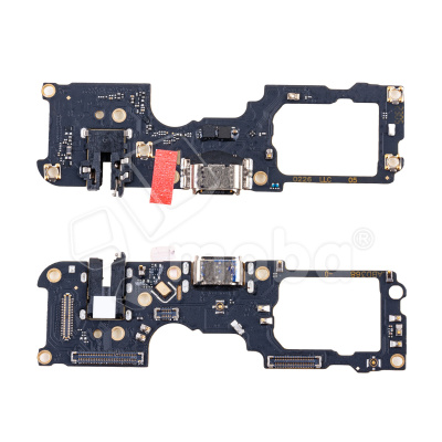 Шлейф для Realme GT Master Edition (RMX3363) плата системный разъем/разъем гарнитуры/микрофон - Премиум