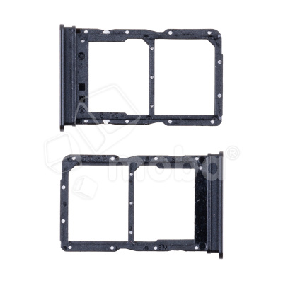 Держатель SIM для Huawei Honor X8a 4G/90 Lite (CRT-LX1/CRT-NX1) Черный