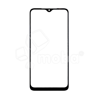Стекло для переклейки Xiaomi Poco M3/Redmi 9T (M2010J19CG/M2010J19SY) с OCA пленкой Черный - OR (Mitsubishi)