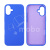 Чехол-накладка Soft Touch для iPhone 16 Plus Синий