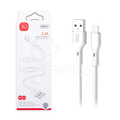 Кабель USB - Type-C XO NB230 (2.4A) Белый