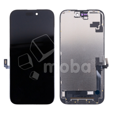 Дисплей для iPhone 16 (A3287) в сборе с тачскрином Черный - (In-Cell) (площадка под IC)