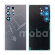 Задняя крышка для Samsung Galaxy S24 Ultra (S928B) Черный - Премиум