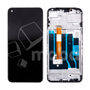 Дисплей для Realme 9 5G (RMX3474) модуль с рамкой Черный - OR