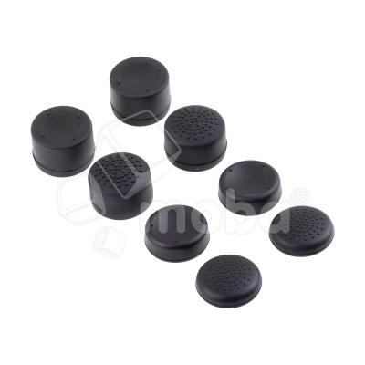 Накладки на стики для геймпада (универсальный, 8 шт., разные размеры) Черный
