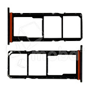 Держатель SIM для Samsung Galaxy A07 4G (A075F) Черный