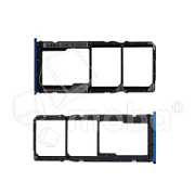Держатель SIM для Xiaomi Redmi 9T (M2010J19SY) Синий