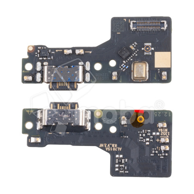 Шлейф для Xiaomi Poco M6 4G/Redmi 13 4G (2404APC5FG/24040RN64Y) плата системный разъем/микрофон - Премиум