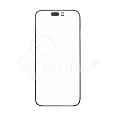 Стекло для переклейки iPhone 15 Pro Max (A3106) с OCA пленкой Черный - OR (Feaglet)