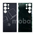 Задняя крышка для Samsung Galaxy S23 Ultra (S918B) Черный - Премиум