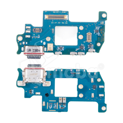 Шлейф для Samsung Galaxy S23 FE (S711E/Asia/America version) плата системный разъем/микрофон - Премиум