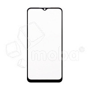 Стекло для переклейки Huawei Honor X6/X8 5G (VNE-LX1/VNE-N41) в сборе с OCA пленкой Черный - OR (Mitsubishi)