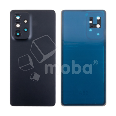 Задняя крышка для Samsung Galaxy A53 5G (A536B) Черный - Премиум