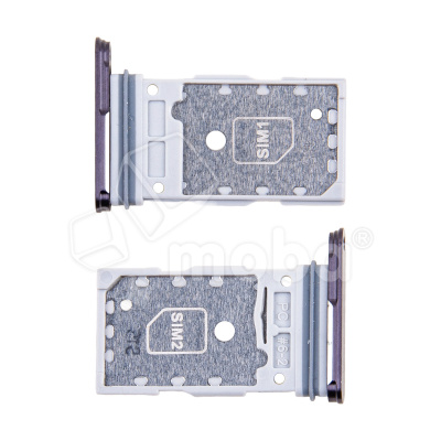 Держатель SIM для Samsung Galaxy S24 (S921B) Черный