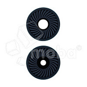 Стекло камеры для Huawei Nova 11i (MAO-LX9N) (комплект 2 шт.) Черный