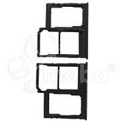 Держатель SIM для Samsung Galaxy A31 (A315F) Черный