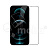 Защитное стекло "Стандарт" для iPhone 13 mini Черный (Полное покрытие)