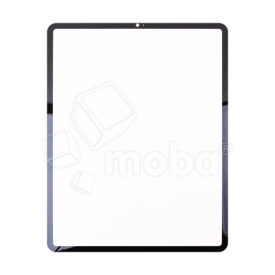 Стекло для переклейки iPad Pro 12.9" 2021/2022 (A2378/A2379/A2461/A2462/A2436/A2764/A2437/A2766) в сборе с OCA пленкой Черный - OR (Mitsubishi)
