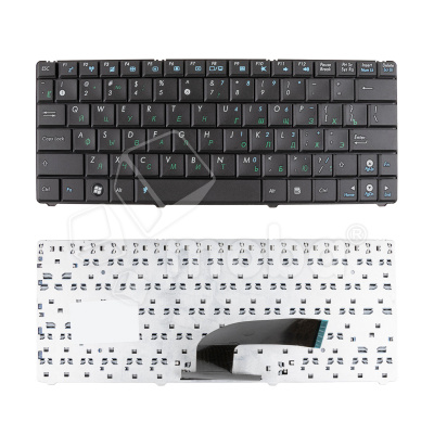 Клавиатура для ноутбука Asus N10/N10E/N10J/Eee PC 1101/1101HA Черный