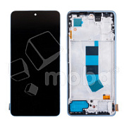Дисплей для Xiaomi Redmi Note 13 4G (23129RAA4G/23124RA7EO/23129RA5FL) модуль с рамкой Синий - (In-Cell)