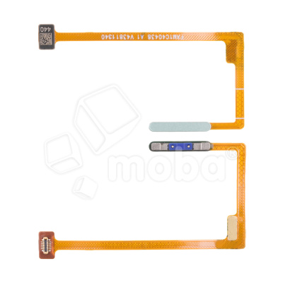 Шлейф для Realme C67 4G (RMX3890) сканер отпечатка пальцев Зеленый